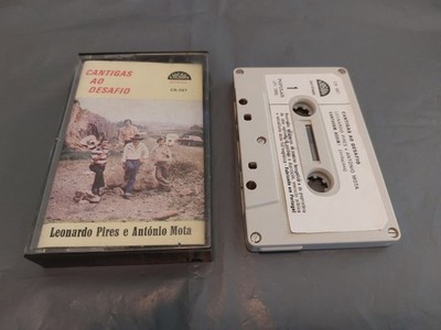 Leonardo Pires E António Mota   Cantigas Ao Desafio CASSETTE ALBUM EXCELLENT