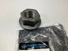 Automann FLN107 Flanged Nut, 1"-14 Thread, 1-7/16" Hex, 7/8" Height