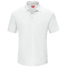 Red Kap Men's Short Sleeve Performance Knit Gripper-Front Polo