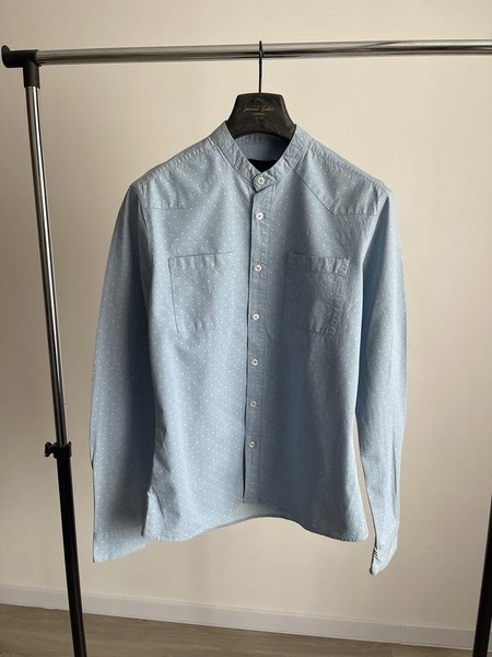 Men ASOS Shirt Navy Cotton M