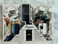 PHILIP RIVERS/ANTONIO GATES 2011 PANINI PRESTIGE CONNECTIONS Patch /50