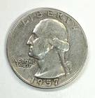 1957 Washington Silver Quarter