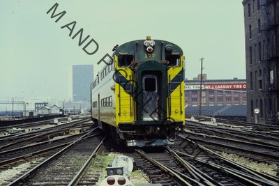 ORIG ZUGFOLIE CHICAGO NORTHWESTERN (CNW) EISENBAHN ADP23620
