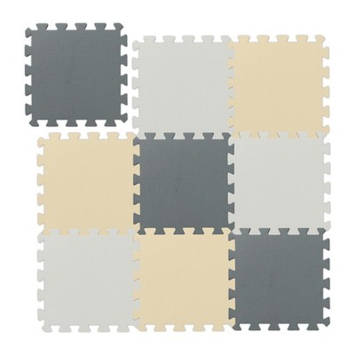 Puzzlematte Bodenpuzzle Krabbelpuzzle Puzzleteppich Spielboden Kinder Matte Set