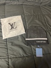 Black Louis Vuitton Beanie