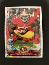 2013 Topps Chrome PATRICK WILLIS #12 X-Fractor All Pro San Francisco 49ers HOF