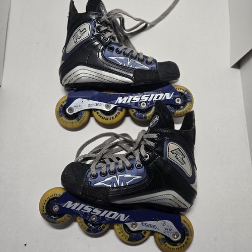 Mission RL Roller Hockey Inline Skates Size 5 Hi-Lo Rail - Picture 7 of 9