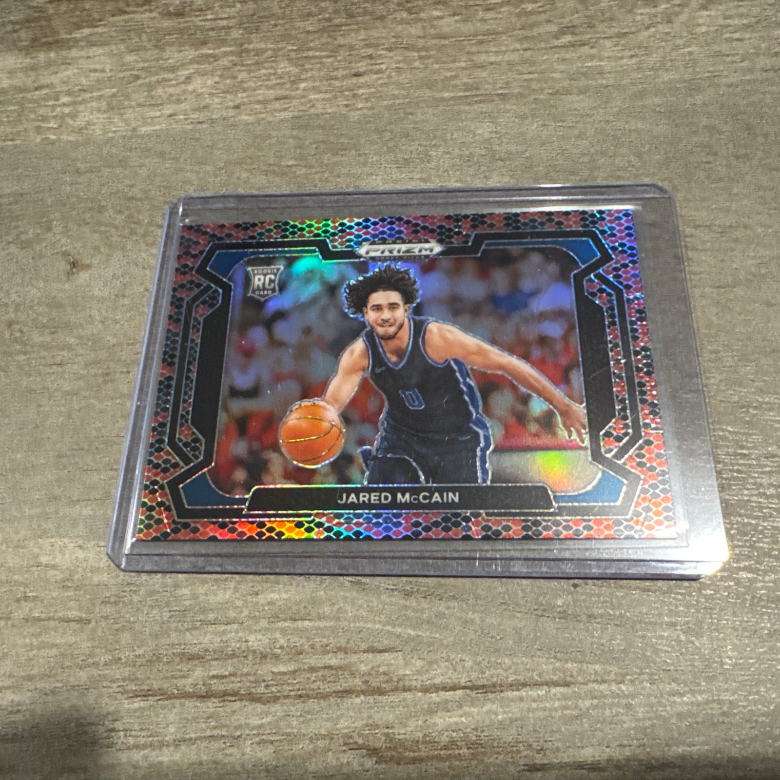 2024 Panini Prizm Draft Picks Snakeskin Variations Jared McCain #35 Rookie RC