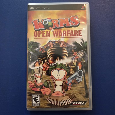PlayStation PSP Game Worms Open Warfare CIB Complete In Box