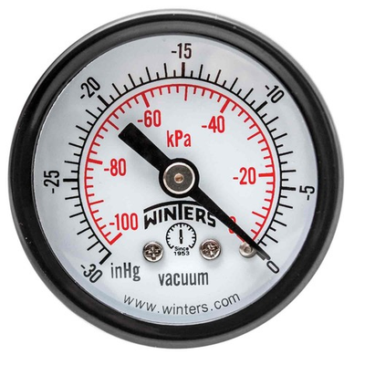 #ad Winters 1 1 2 inch Dial Size Economy Utility Dry Pressure Gauge Brass Inter... $15.84