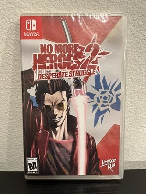 NEW ** No More Heroes 2 Desperate Struggle Limited Run Nintendo Switch ** SEALED