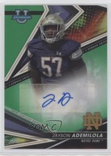 2022-23 Bowman U Best of Green Refractor 81/99 Jayson Ademilola #BA-JAA Auto 1u6
