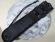 M.O.L.L.E. Tactical Fixed Blade Knife Sheath Adjustable Black Fits 8.50L X 4.50W