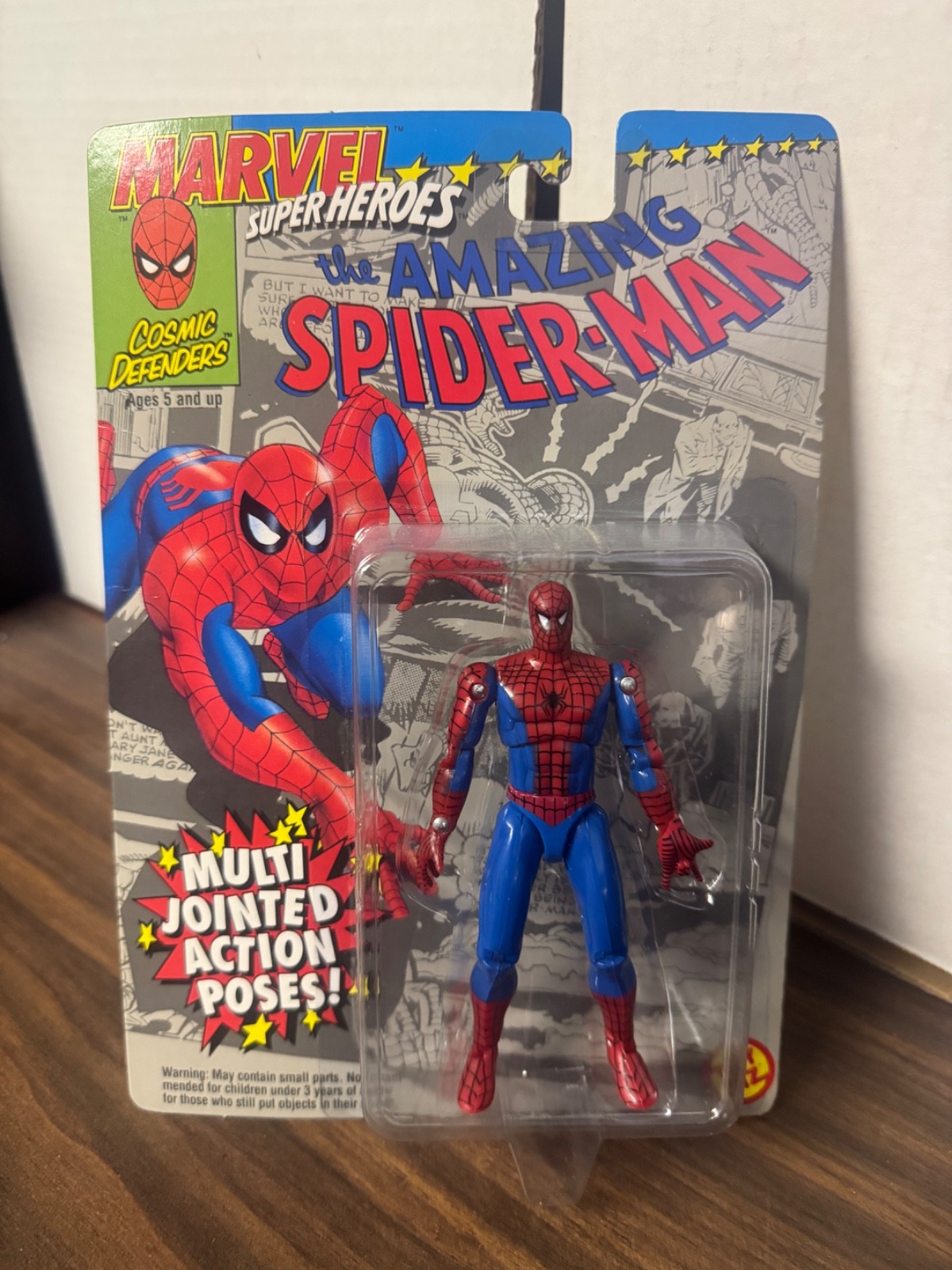 Marvel Super Heroes The Amazing SpiderMan Sealed 1992 Toy Biz Sealed ITEM# 48105