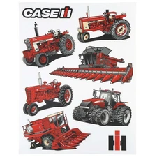 International Harvester & Case IH Tractor & Combine Sticker Decal Sheet EXC-430