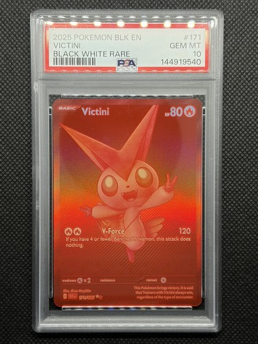 Victini graded PSA 10 for sale on eBay
