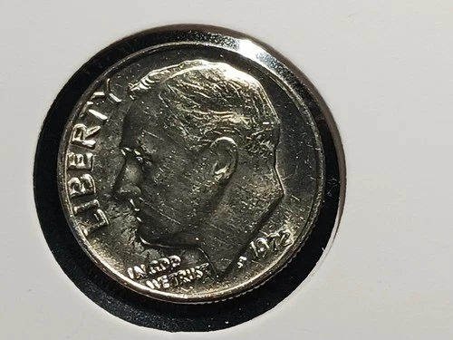 1972   Roosevelt Dime BU