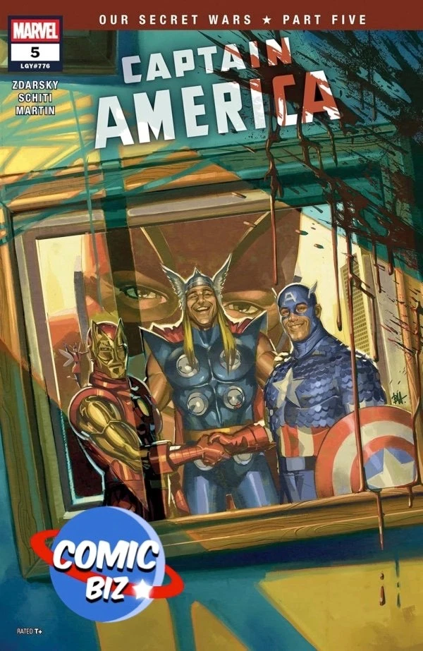 CAPTAIN AMERICA #5 (2025) 1ST PRINTING MAIN COVER MARVEL COMICS