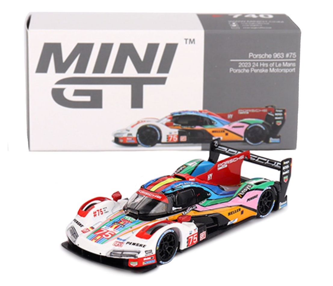 MiniGT Porsche 963 #75 Porsche Penske Motorsport Le Mans 2023 - 1