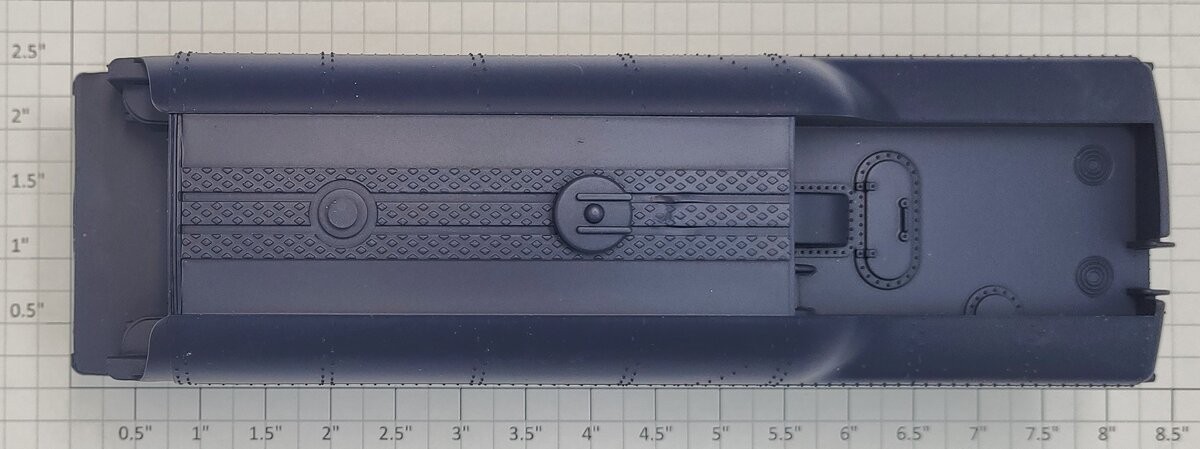 Lionel 8403-T07 Blue Plastic Chessie System Oil Tender Body Shell