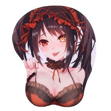 Kurumi Anime Mouse Pads with Wrist Rest Gaming 3D Mousepads 2Way Skin Kurumi...