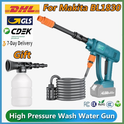 #ad Cordless High Pressure Car Wash Gun Kit for 18V Battery – 196.85 in $159.99