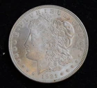 1921-P Morgan Silver Dollar Coin $1 Nice   AU/BU