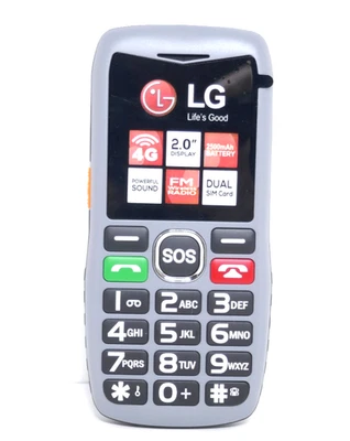 LG G-365 4G LTE Dual SIM Handy Seniorenhandy Notfall-Taste Große Tasten Handy - Bild 1 von 4
