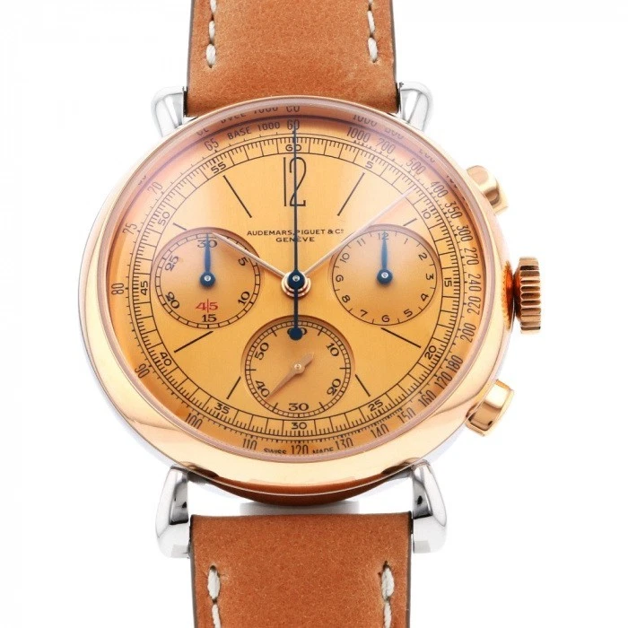 Audemars Piguet — Audemars Piguet Remaster 01 26595SR.OO.A032VE.01 40.0mm Gold Dial 2020 #YKW111