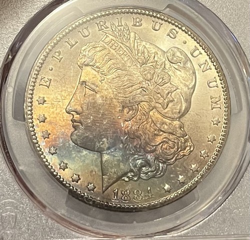 1884-CC PCGS MS65 Morgan dollar en argent