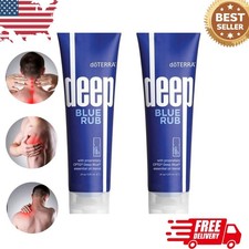 2 PACK DoTERRA Deep Blue doterra Rub Body Cre...