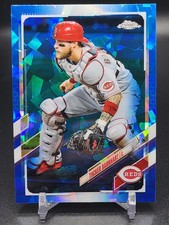 2021 Topps Chrome Sapphire Edition #580 Tucker Barnhart Cincinnati Reds