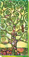 Bead Embroidery Kit "Summer tree of life" Stitching Handmade Beadwork