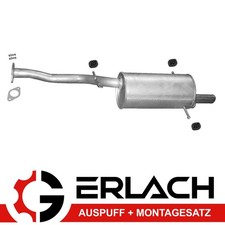 Auspuff für Subaru Forester 2.0 2002-2008 Endschalldämpfer 3157
