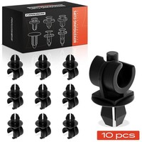 Frankberg 10X NYLON-CLIP Schwarz Innenraumverkleidung Passend FüR VW Golf