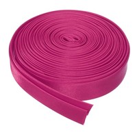 "Doppelt Gefaltetes SchräGband 4/5\" X 5,5Yd Satin Rosenrot"