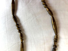 Antique Brass Trade Bead Necklace ( Native american  trading item ?) — photo 1