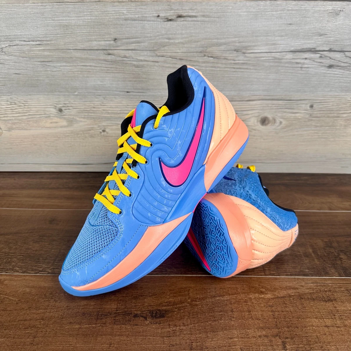 Nike Ja 2 Breeze Mens Size 11 Blue Beyond Hyper Pink Apricot Agate