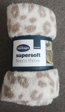 SilentNight Supersoft Fleece Überwurf 130 x 180 cm