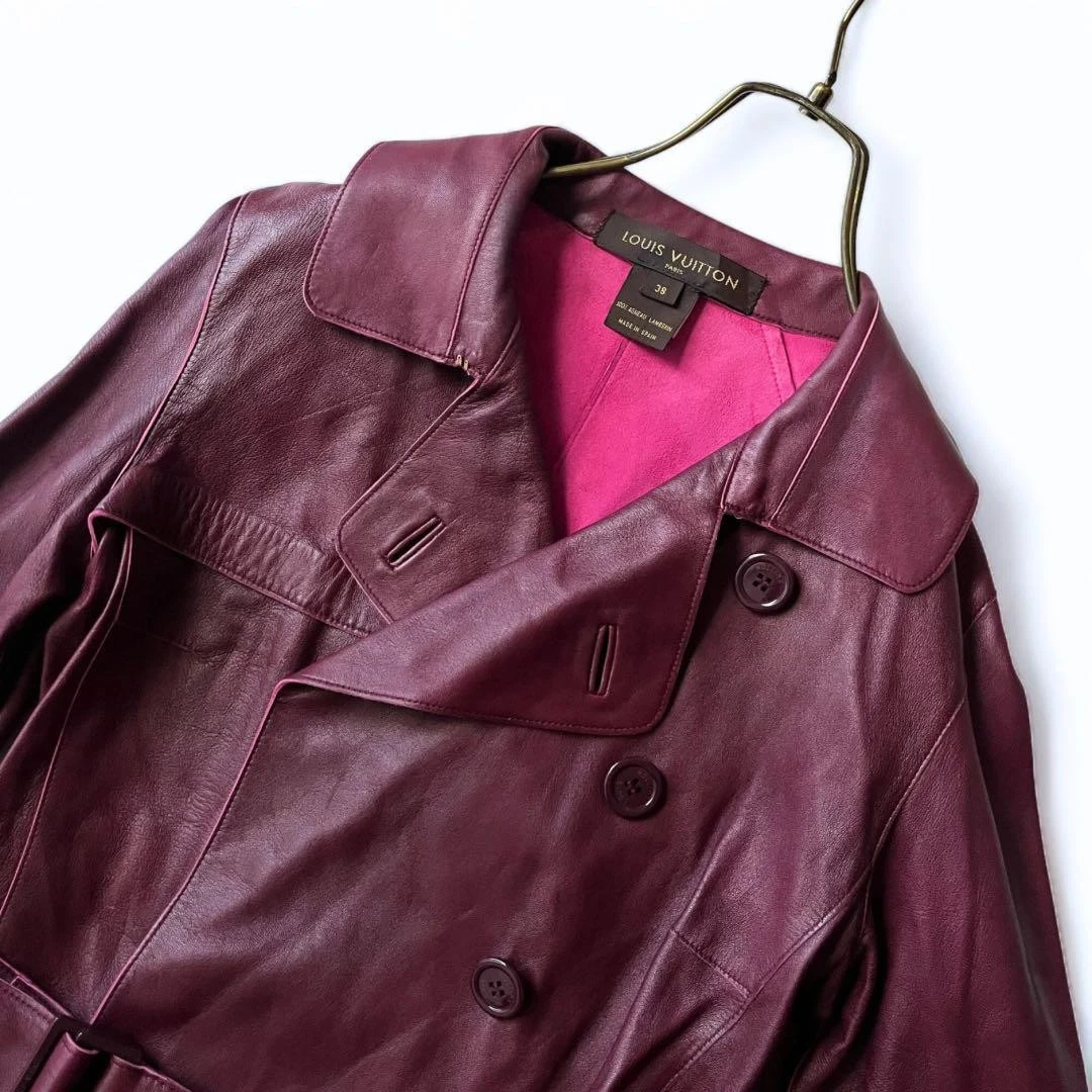 LOUIS VUITTON（LV） Giacca Louis Vuitton in vera pelle di agnello S m7_0712