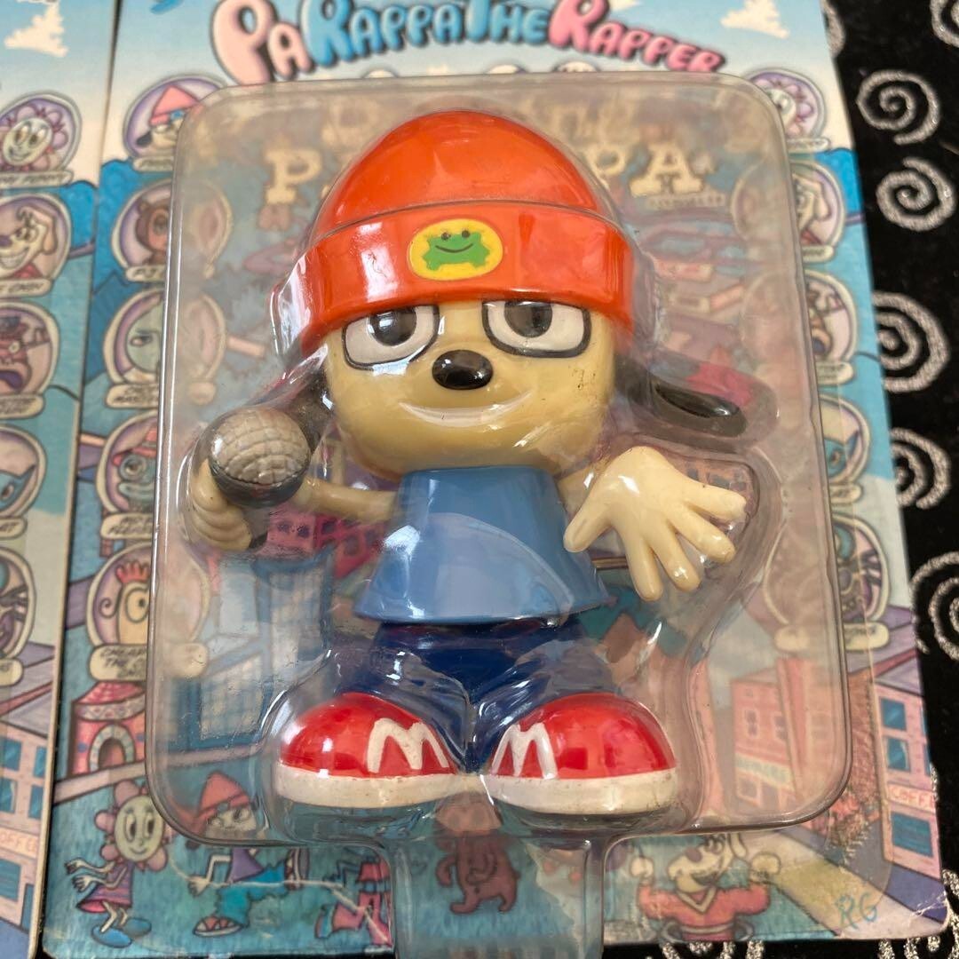 パラッパラッパー サニーちゃん　フィギュアセット PaRappa Rapper & Sunny Funny 2-piece set Dancing figure Unopened