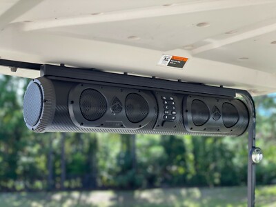 EZGO TXT/RXV Front Strut ECOXGEAR SE26 Soundbar Mount COMBO