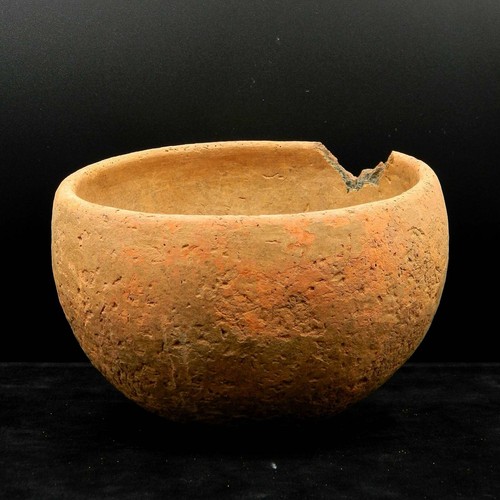 Pot248 - Antica ceramica TERRACOTTA - diametro 145 mm - ETÀ NEOLITICA - Sahara - Foto 3 di 4