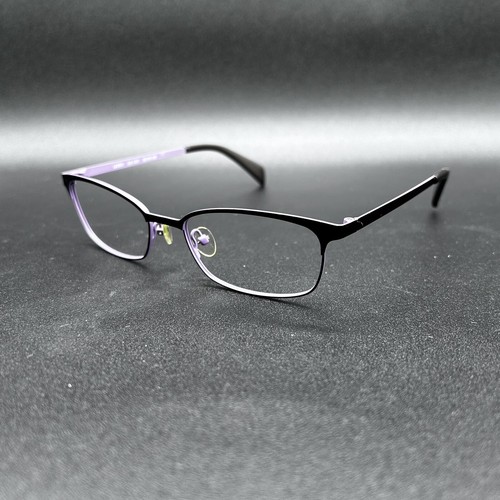 Legre LE5081 1247 Eyeglasses Frame Brown Purple 52-18-135 Used