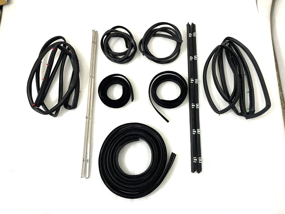 Suzuki Samurai SJ410 SJ413 Door Window Trim Molding Seal Garnish Whisker |Fit Foto 3 de 4