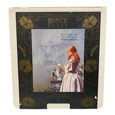 Faerie Tale Theatre Beauty and the Beast RCA VideoDisc CED RARE Untested