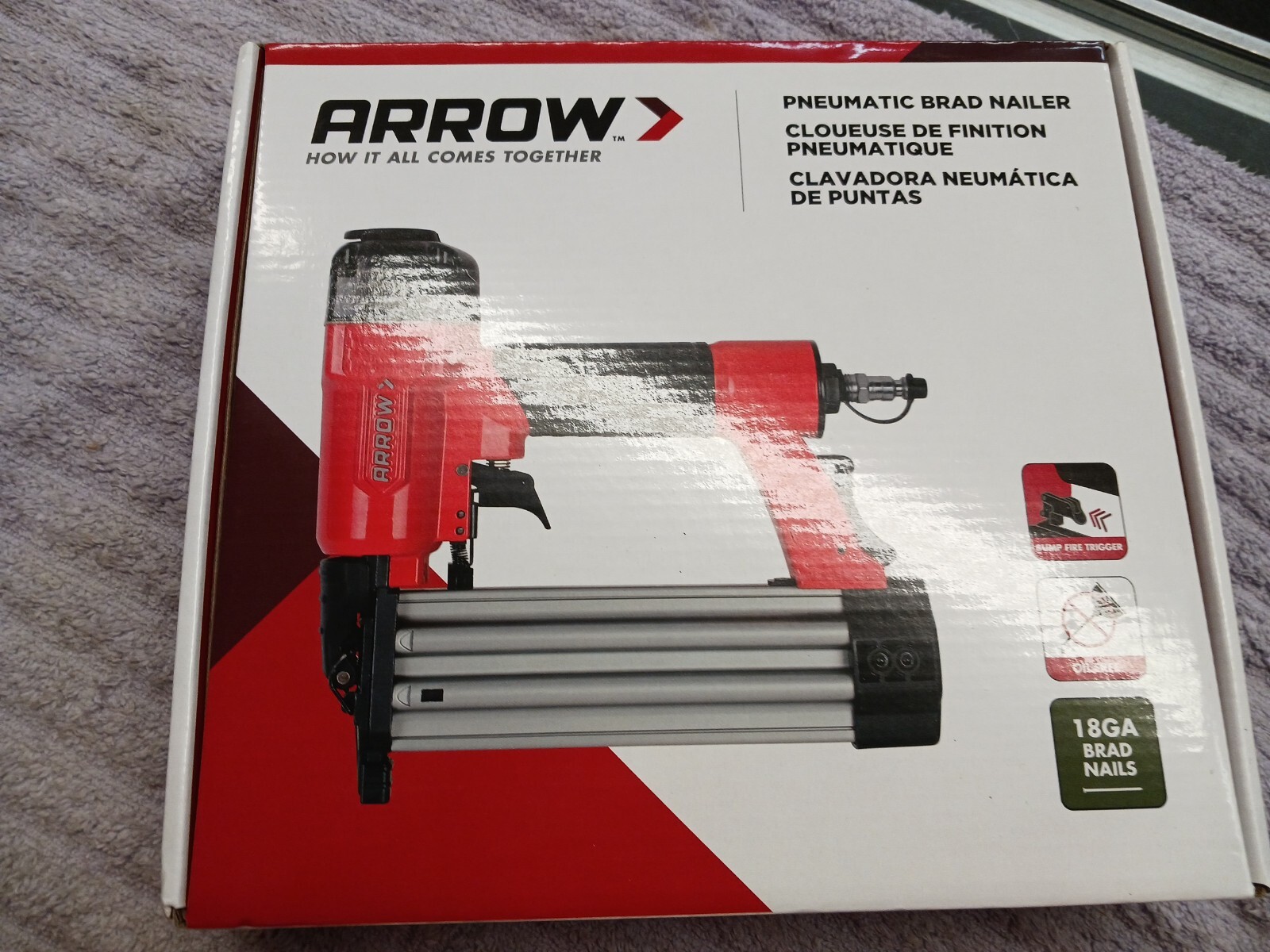 Nailer Gun Arrow Pneumatic Brad Nailer PT18G PH Brad Nails
