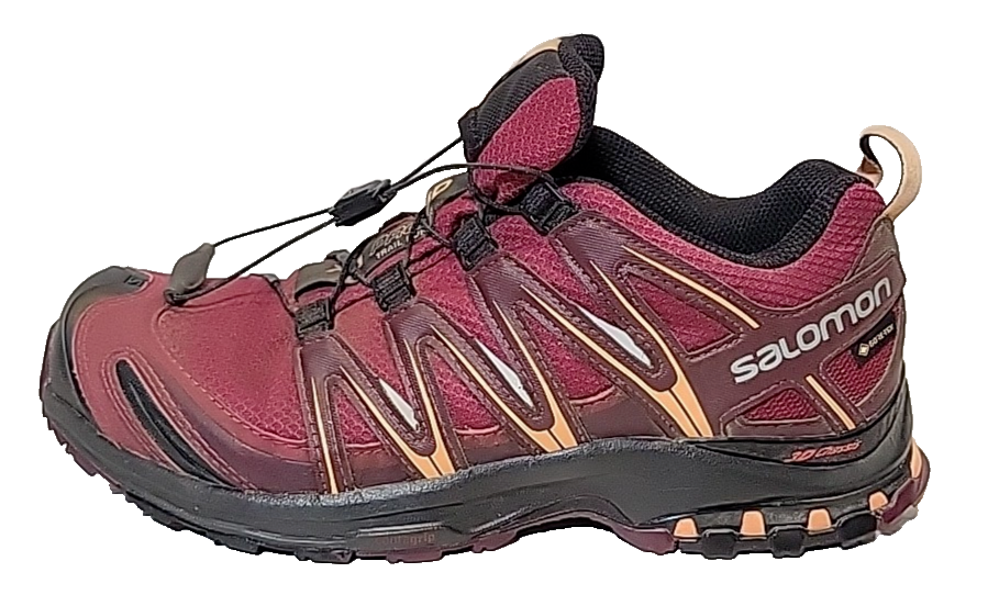 Salomon Trail Running Sneaker XA Pro 3D GTX Borgogna Donna 8 5 Scarpone da Escursionismo Basso