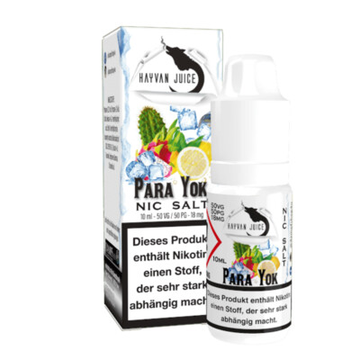 Para Yok 10ml 18mg NicSalt by Hayvan Juice