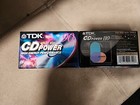 Tdk Cd Power High Bias 90 Minutes Blank Audio Cassette Tape Pwr-90 New Sealed